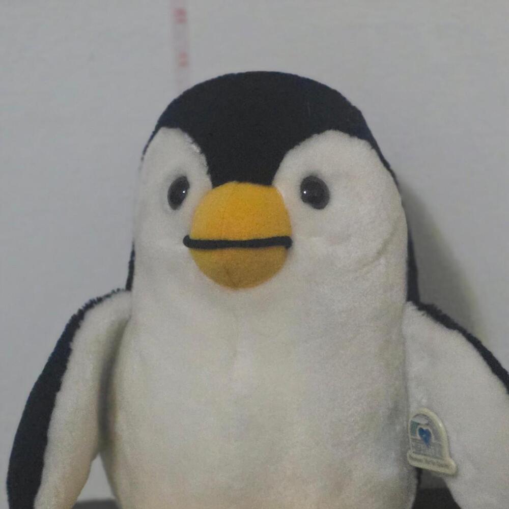 Vintage 1983 Heartline Snuggables Sweet William Penguin Plush Stuffed Animal  #p